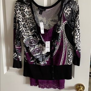 White House black market cardigan